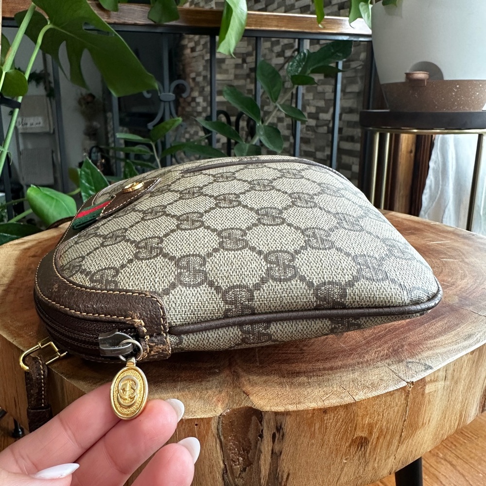 Vintage Gucci GG Supreme Ophidia Mini Crossbody Bag Certificate of Authenticity - Picture 9 of 16